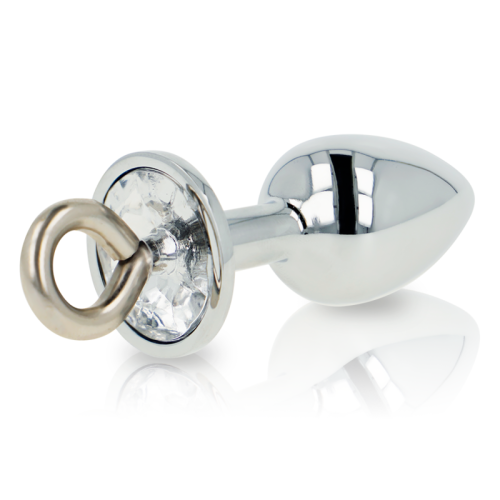 Fetish Metall Buttplug Mit Ring | Ohmama