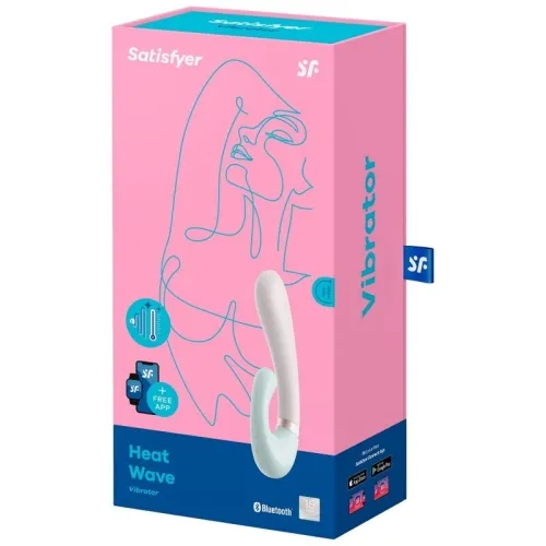 Heat Wave Vibrator App Weiss | Satisfyer