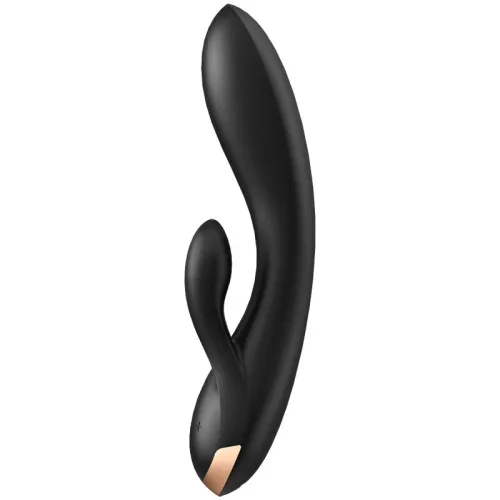 Double Flex Vibrator App - Black | Satisfyer