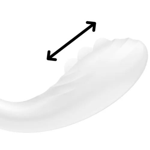 Rrrolling Pleasure G-Punkt Vibrator Weiss | Satisfyer