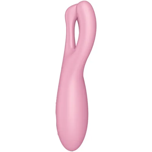 Threesome 4 Vibrator App Pink | Satisfyer