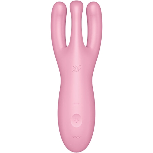 Threesome 4 Vibrator App Pink | Satisfyer