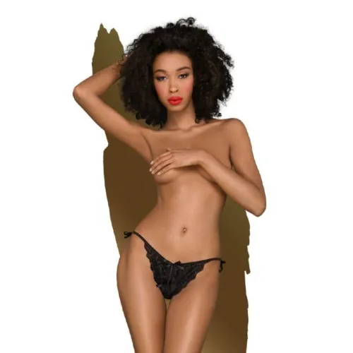Too Hot To Be Real Thong Schwarz L/XL – Penthouse