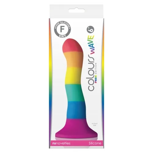 Lgbtqq Wave Dildo 17cm – Pride