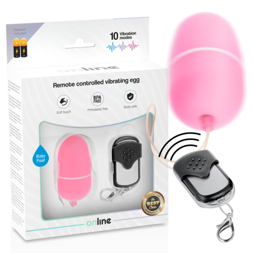 Vibrationsei Mit Fernbedienung M Rosa | Online