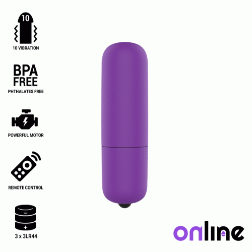 Vibrierende Mini Kugel Lila | Online