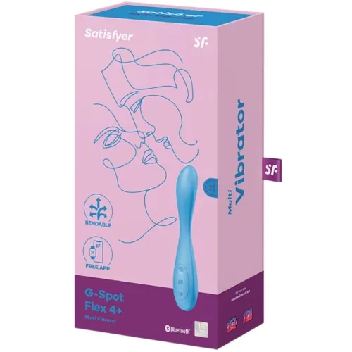 G-Spot Flex 4 Mitnect App Blue | Satisfyer
