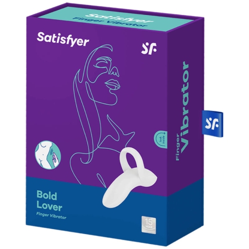 Bold Lover Fingervibrator Weiss | Satisfyer
