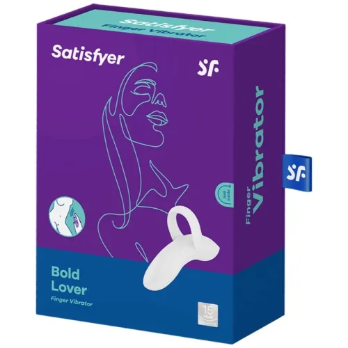 Bold Lover Fingervibrator Weiss | Satisfyer