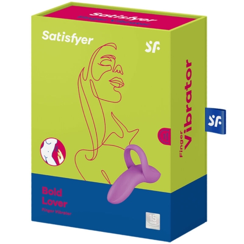 Bold Lover Fingervibrator Pink | Satisfyer