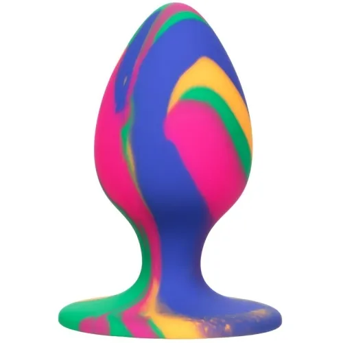 Cheeky Medium Tie Dye Analplug – Calex