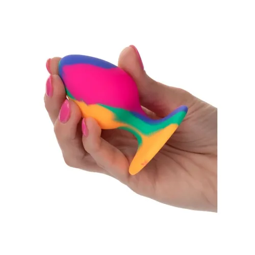 Cheeky Medium Tie Dye Analplug – Calex