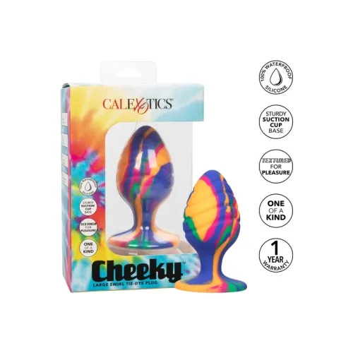 Cheeky Large Swirl Analplug – Calex