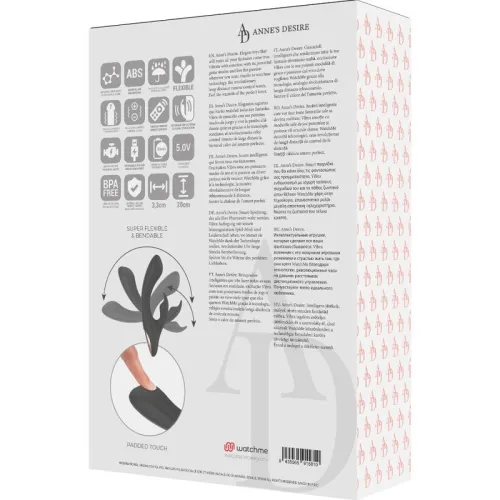 Rabbitvibrator Watchme Kompatibel Schwarz | Anne's Desire