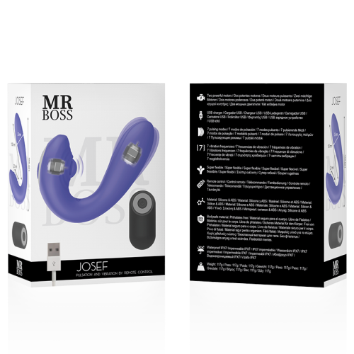 Josef Pulsations- & Vibrationsvibrator Für Paare | Mr Boss