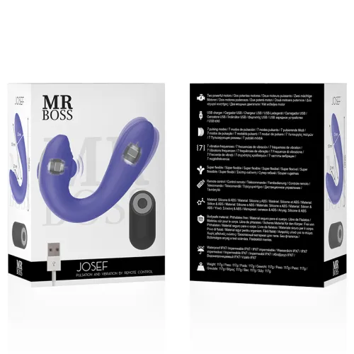 Josef Pulsations- & Vibrationsvibrator Für Paare – Mr Boss