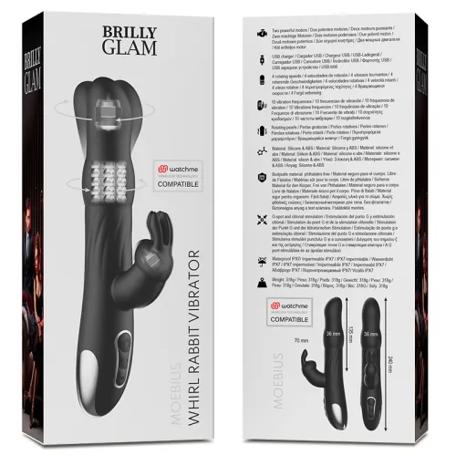 Moebius Rabbit Vibrator & Rotator Watchme Kompatibel | Brilly Glam