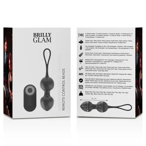 Vibrating Love Balls with Remote Control | Brilly Glam