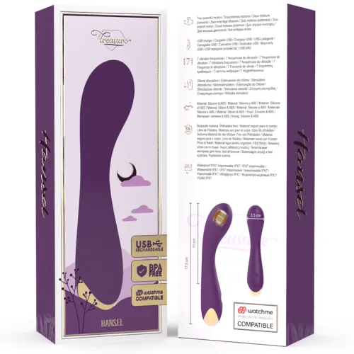 Hansel G-Spot Vibrator Watchme Wireless Compatible | Treasure