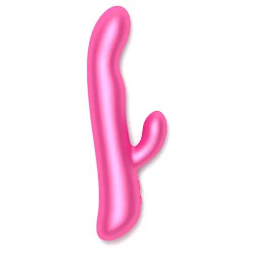 Oslo Rabbit Vibrator & Rotation Pink App | Oninder