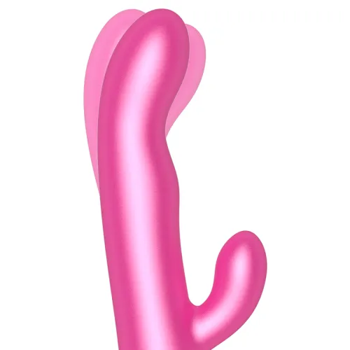 Oslo Rabbit Vibrator & Rotation Pink App | Oninder