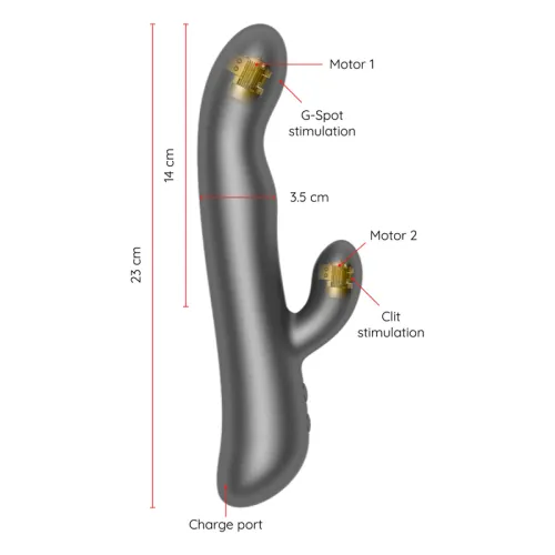 Oslo Vibration & Rotation Black App | Oninder