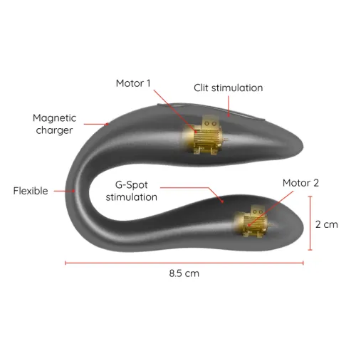 Lisboa G - Spot and Clit Stimulation Black – Online