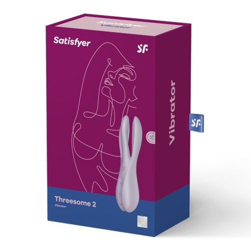 Threesome 2 Vibrator Violett | Satisfyer