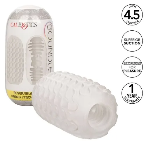 Reversible Ribbed Stroker – Calex
