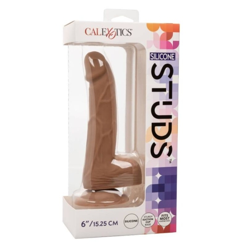 Silickone Studs 6 15,24cm Braun | Calex