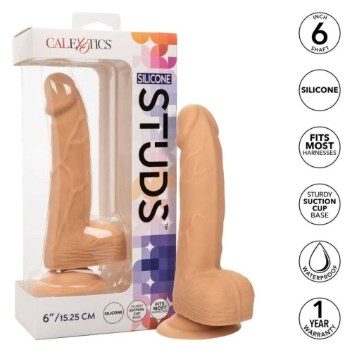 Silikon Studs 6 15,24cm Hautfarben | Calex