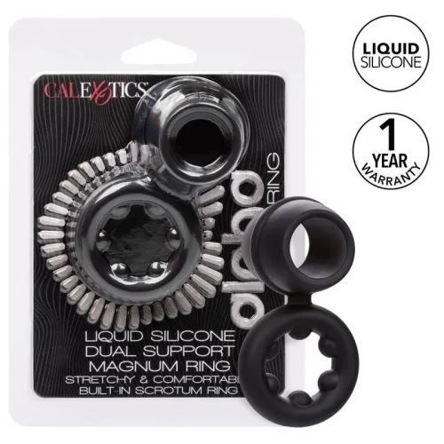 Alpha Dual Magnum Ring Schwarz – Calex