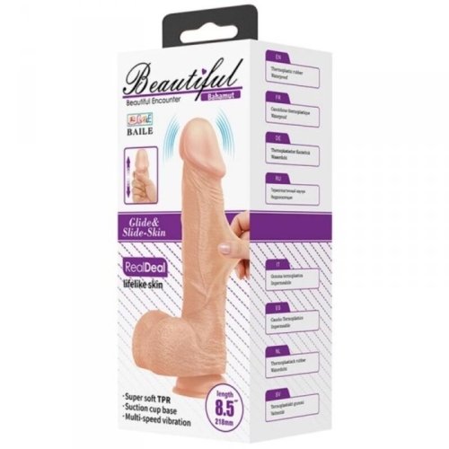 Bahamut Vibration 21,8cm Natur 21,8cm - Fleischfarben | Baile