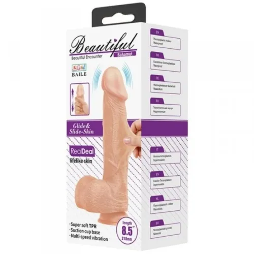 Bahamut Vibration 21,8cm Natur 21,8cm - Fleischfarben – Baile
