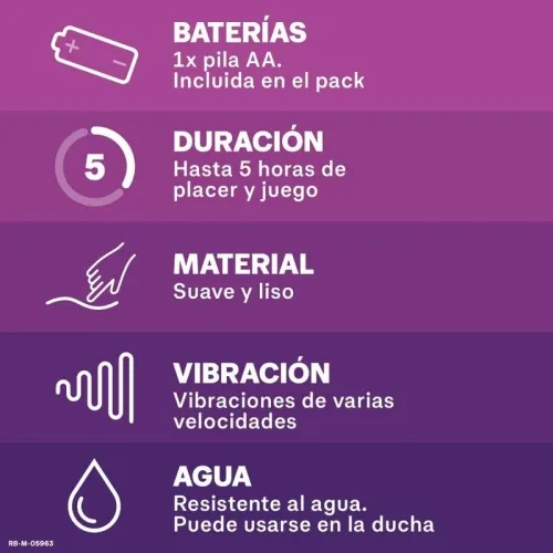 Intensiver Orgasmischer Pure Fantasy-Vibrator – Durex