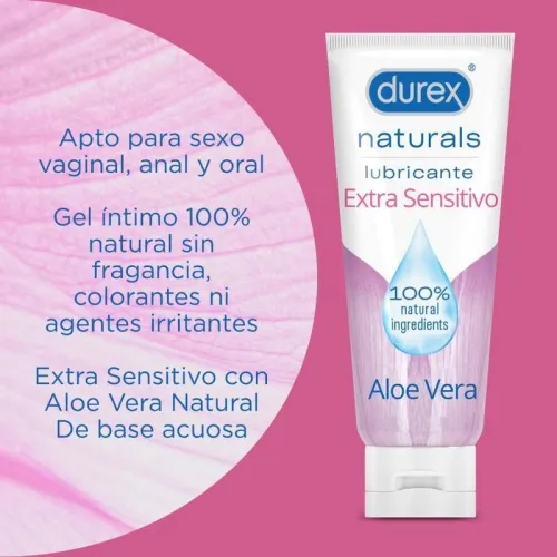 Extra Sensitives Schmiermittel 100ml – Durex Naturals
