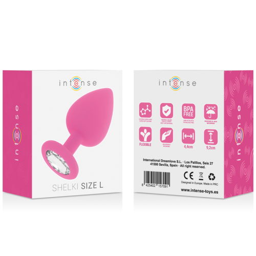 Shelki L Plug Anal Hot Pink | Intense