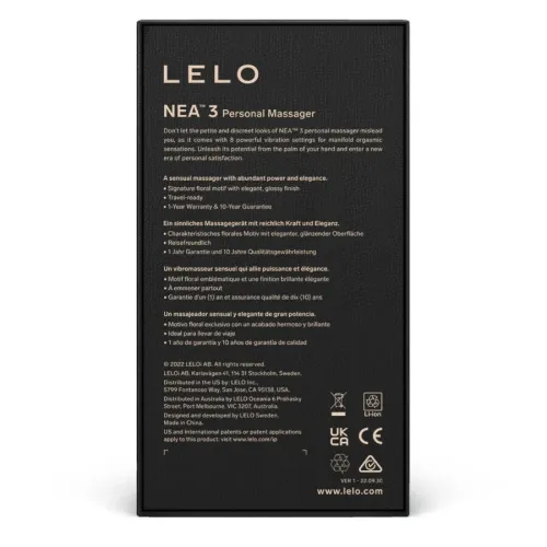 Nea 3 Persönliches Massager Alien Blau – Lelo