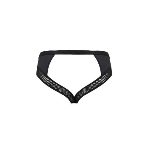 030 Offener Slip Tom Schwarz L/XL | Passion