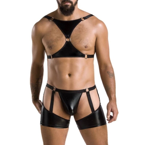 047 Set Aron Schwarz L/XL | Passion