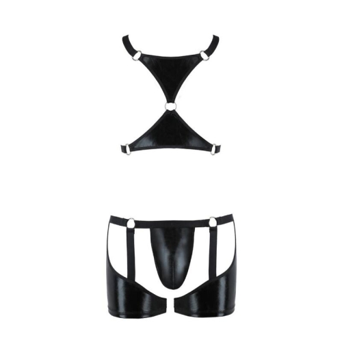 047 Set Aron Schwarz L/XL | Passion