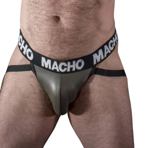 Mx27gr Jock Leder Grau Beige S – Macho