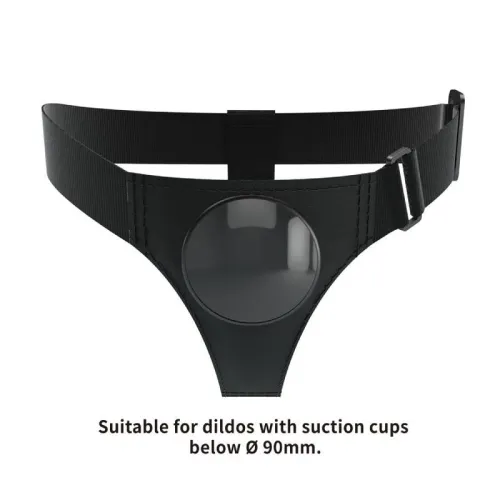 Universal Harness Brief Schwarz – Pretty Love
