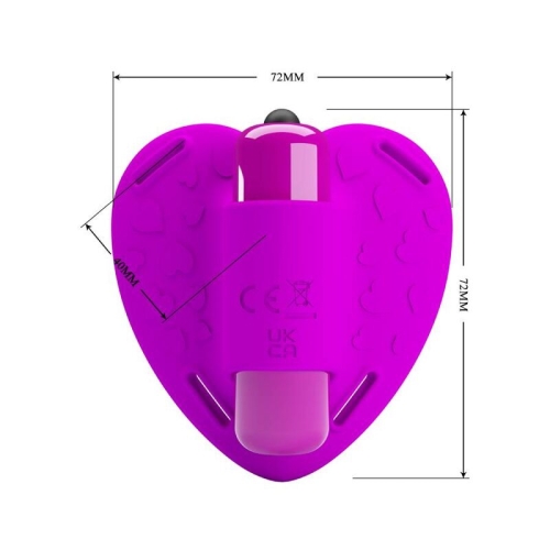 Klitormassager Heartbeat 10 Vibrationsmodi Lila | Pretty Love
