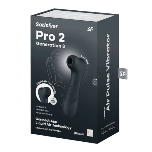 Pro 2 Generation 3 Schwarz Bluetooth & App | Satisfyer