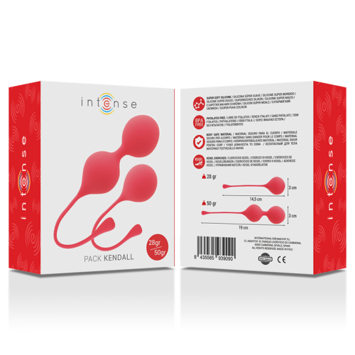 Kugel Perlen Pack Kendall Rot | Intense