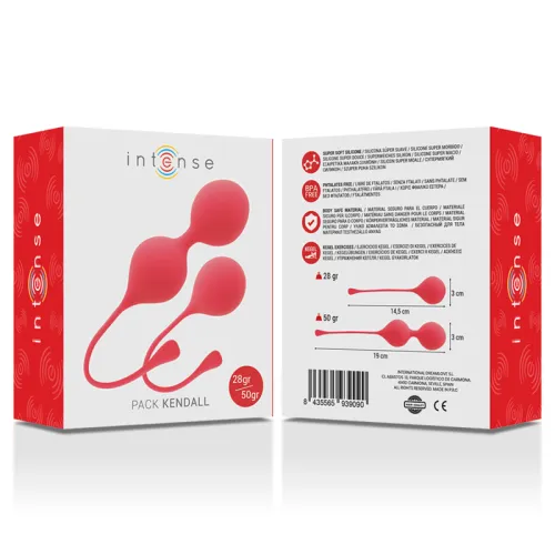 Kugel Perlen Pack Kendall Rot – Intense