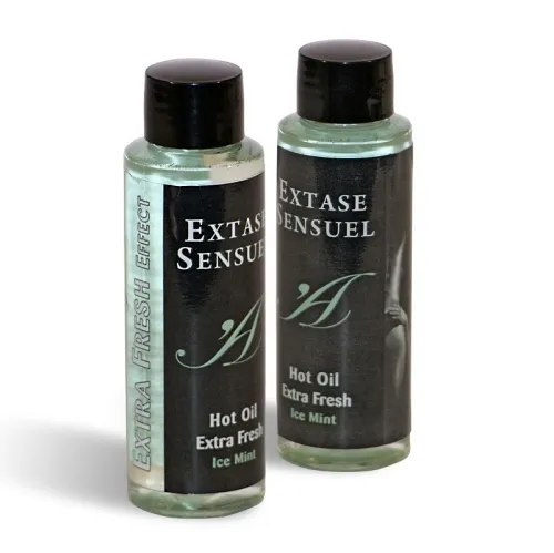 Hot Oil Extra Fresh Ice 100ml – Extase Sensuel