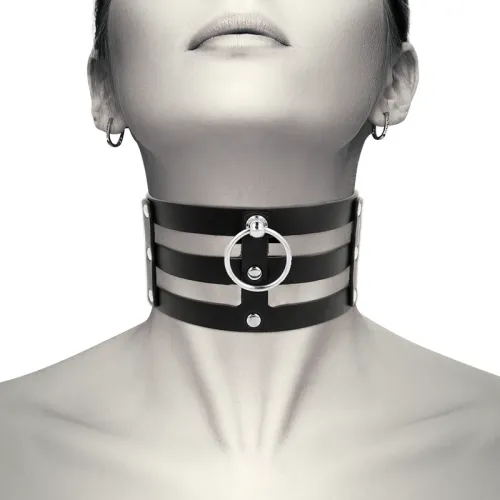 Vegan Leather Fetish Style Collar – Coquette Chic Desire