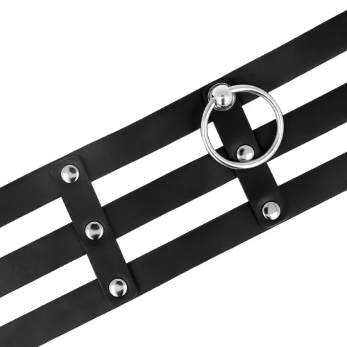 Vegan Leather Fetish Style Collar – Coquette Chic Desire